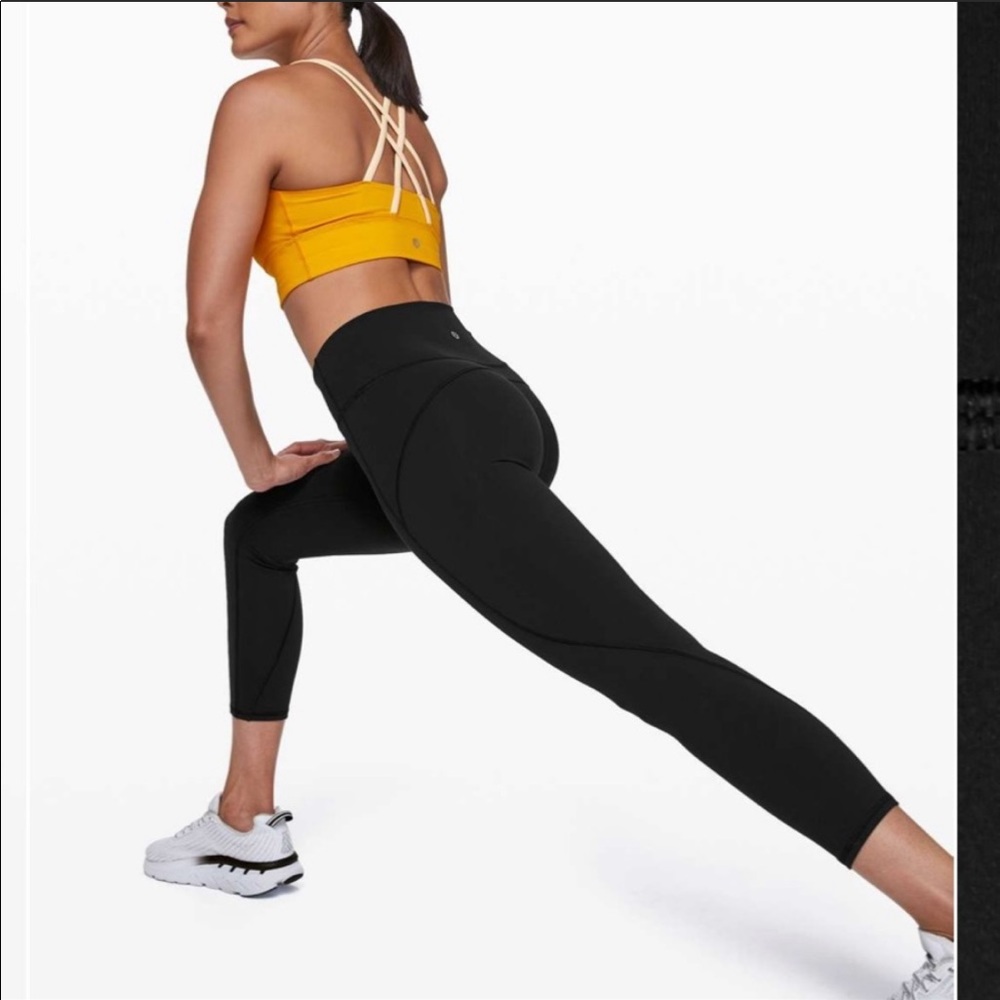 Lululemon in the movement crop everlux leggings